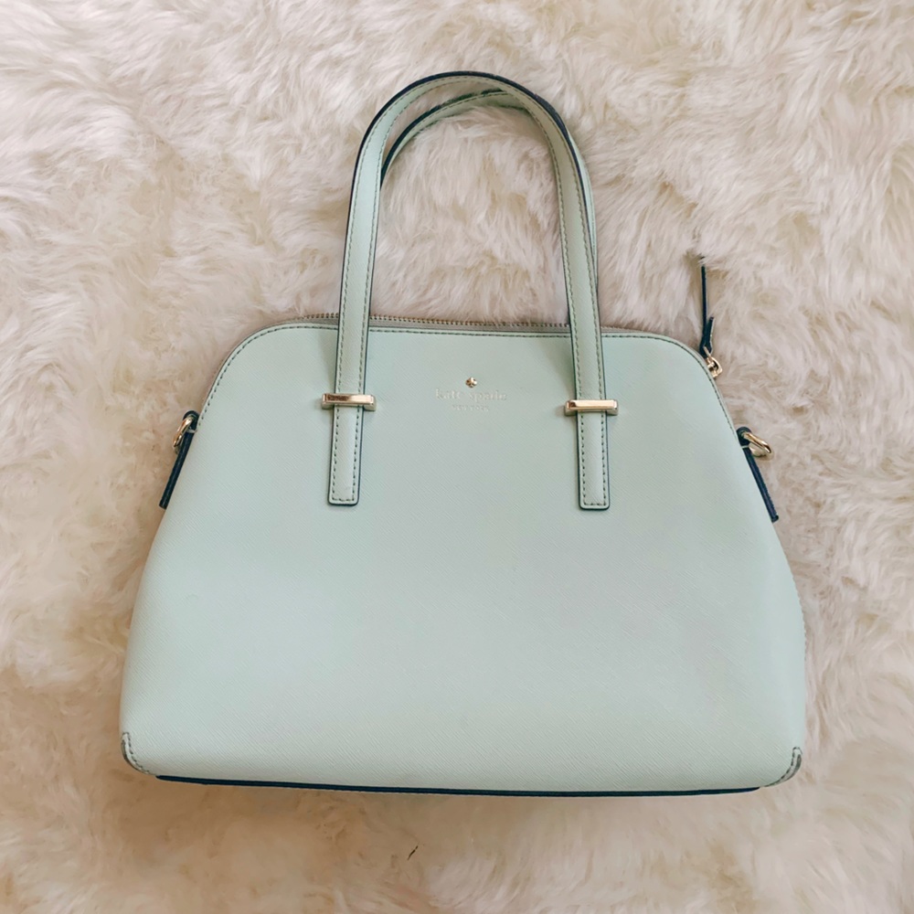 Mint green Kate spade bag